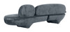Zuo Modern Oblak Sofa Storm Gray