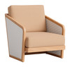Zuo Modern Sakina Lounge Chair Brown
