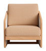 Zuo Modern Sakina Lounge Chair Brown