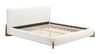Zuo Modern Baris King Bed Ivory