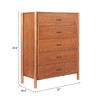Zuo Modern Beleza Chest Walnut