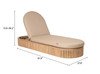 Zuo Modern Sakina Chaise Lounge Brown