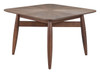 Zuo Modern Silea Square Dining Table Espresso