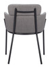 Zuo Modern Bremor Dining Chair (Set of 2) Slate Gray