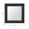Zuo Modern Kare Mirror Black
