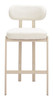 Zuo Modern Aurea Barstool (Set of 2) Light Gray