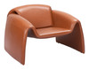 Zuo Modern Horten Accent Chair Brown