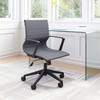 Zuo Modern Stacy Office Chair Dark Gray