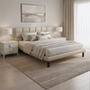 Zuo Modern Placid King Bed Beige