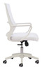 Zuo Modern Jett Low Back Office Chair White