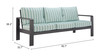 Zuo Modern Rolig Sofa - Green