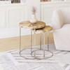 Zuo Modern Bari Nesting Table Set (2-Piece) Natural