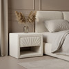 Zuo Modern Baris Nightstand Ivory