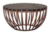 Zuo Modern Kafig Coffee Table Bronze