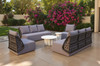 Zuo Modern Mekan Outdoor Sofa - Gray