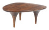 Zuo Modern Spiker Coffee Table Walnut