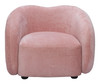 Zuo Modern Tallin Accent Chair Mauve Pink