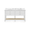 Villa & House - Sienna 2-Drawer Table - Base Only, Vanilla
