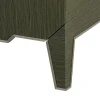 Villa & House - Madeline 3-Drawer Side Table, Deep Olive