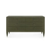 Villa & House - Morris Extra Large 6-Drawer, Deep Olive
