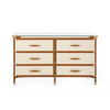 Villa & House - Toulon 6-Drawer, Tan