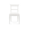Villa & House - Lawrence Side Chair, Glazed Whisper White