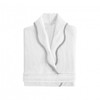 Portobello Scalloped Bath Robe SILVER 15011 by Graccioza