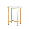 Villa & House - Genesis Accent Table, Gold Leaf