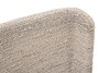 Essentials For Living Isle Dining Chair in White Wash Abaca Rope, LiveSmart Peyton Pearl, Natural Gray Mahogany (Set of 2)