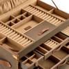 WOLF - Ida Extra Large Jewelry Trunk in Khaki