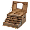 WOLF - Ida Extra Large Jewelry Trunk in Khaki