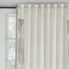 Cloud9 Design Zuri Ivory Silver Linen Panel