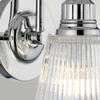 Lucas + McKearn Addison 1-Light Bath Light in Polished Chrome
