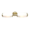 Lucas + McKearn Eliot 2 Light Bath Light in Polished Brass