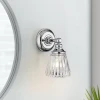 Lucas + McKearn Keynes 1 Light Bath Light in Polished Chrome
