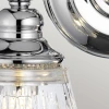 Lucas + McKearn Keynes 2 Light Bath Light in Polished Chrome 
