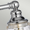 Lucas + McKearn Keynes 3 Light Bath Light in Polished Chrome