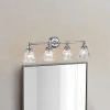 Lucas + McKearn Keynes 4 Light Bath Light in Polished Chrome