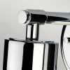 Lucas + McKearn Morvah 1 Light Bath Light in Polished Chrome 