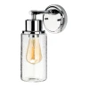 Lucas + McKearn Morvah 1 Light Bath Light in Polished Chrome 