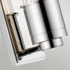 Lucas + McKearn Wellington 1 Light Bath Light in Polished Chrome 