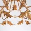 Lucas + McKearn Sweet Olive 12 Light Chandelier in Hand-Finished Gilded Gold