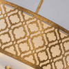 Lucas + McKearn Arabella Extra Large Pendant in Hand-Finished Gold