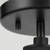 Lucas + McKearn Hampstead 1 Light Duo-Mount Pendant in Black