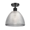 Lucas + McKearn Hampstead 1 Light Duo-Mount Pendant in Black