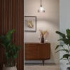 Lucas + McKearn Hampstead 1 Light Duo-Mount Pendant in Black