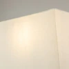  Lucas + McKearn Swirl Large 1-Light Sconce in Gold Leaf with Linen Shade