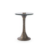 Villa & House - Archer Accent Table, Antique Brass