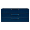 WOLF x Fiona Howard Sophia Jewelry Box with Drawers in Indigo Fruit Botanical
