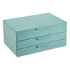 WOLF x Fiona Howard Sophia Jewelry Box with Drawers in Jade Fruit Botanical